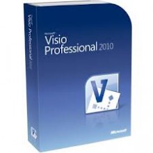 MS Visio Pro 2010 32-bit/x64 English Intl DVD 